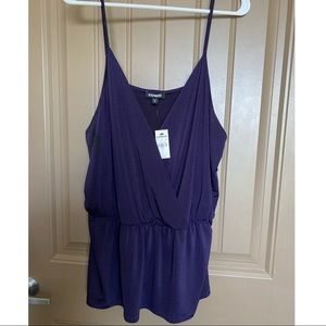 Express Wrap Front Cami NWT